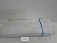 1 x afdekzeil met ogen 100% waterdicht uit tentzeil wit 3,5x7m - afbeelding 1 van  3
