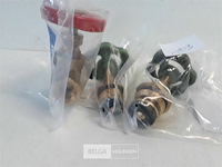 1 x afsluitkraan ½ + 2 x bovenstuk afsluitkraan - afbeelding 3 van  3