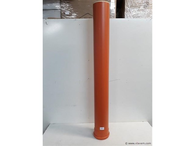 1 x afvoer buis 125mm 1m - afbeelding 1 van  2