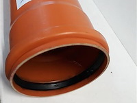 1 x afvoer buis 125mm 1m - afbeelding 2 van  2