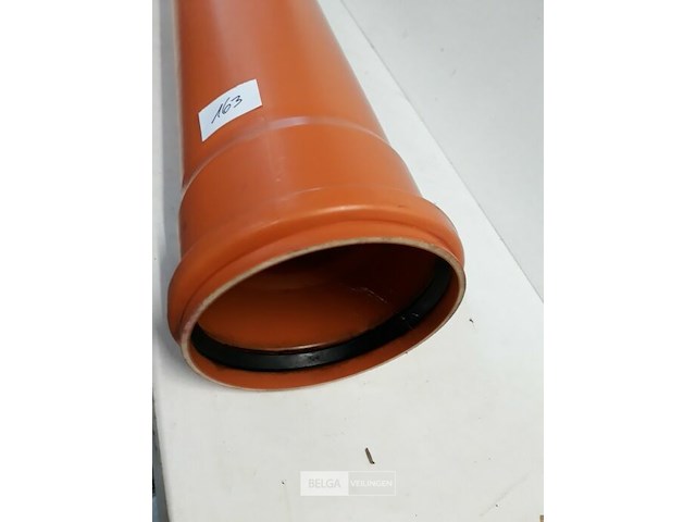 1 x afvoer buis 125mm 1m - afbeelding 3 van  3