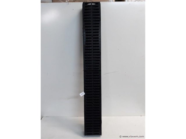 1 x afvoergoot pvc 1m - afbeelding 1 van  2