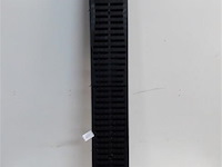 1 x afvoergoot pvc 1m - afbeelding 1 van  2
