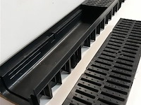 1 x afvoergoot pvc 1m - afbeelding 2 van  2
