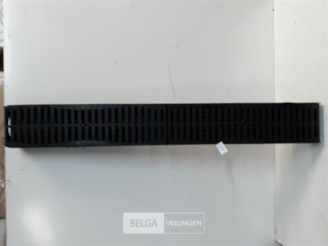 1 x afvoergoot pvc 1m - afbeelding 2 van  3