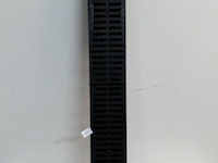 1 x afvoergoot pvc 1m - afbeelding 2 van  3