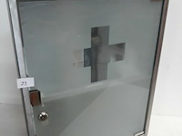1 x apotheekkast hoekmodel 40x20 h50 cm showmodel - afbeelding 2 van  3