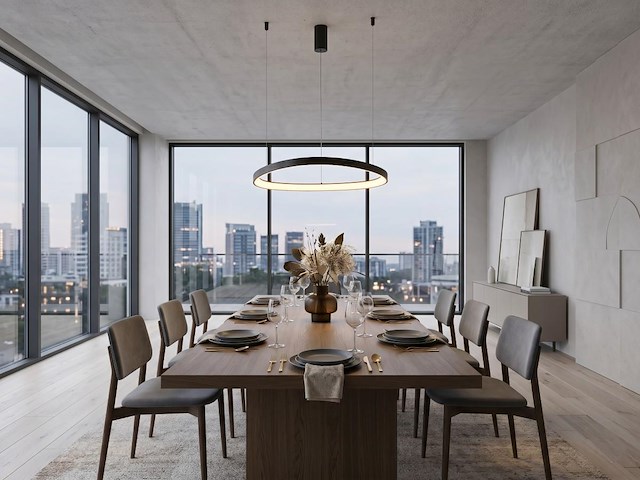 1 x auren design hanglamp zwart 82cm 70w led cct 3 kleur & 3 stappen dimmen - afbeelding 3 van  6