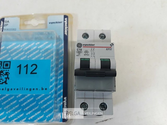 1 x automaat 2p 10a vynckier - afbeelding 3 van  3
