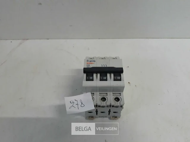 1 x automaat 3p 16a - afbeelding 1 van  3