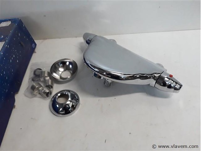 1 x bad-douche thermostaat kraan chrome - afbeelding 2 van  2