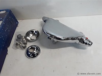 1 x bad-douche thermostaat kraan chrome - afbeelding 2 van  2