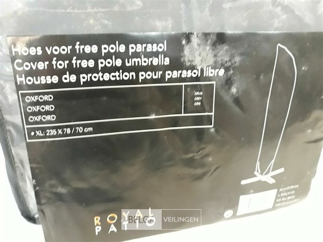 1 x beschermhoes free-pole parasol 235x78/70 - afbeelding 3 van  3