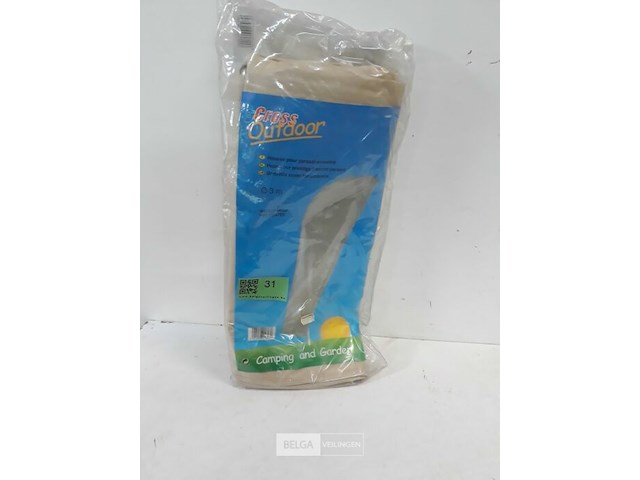 1 x beschermhoes free-pole parasol 3m - afbeelding 1 van  3