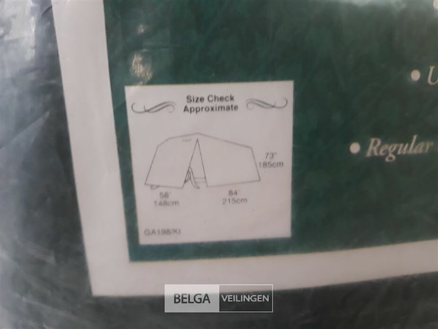 1 x beschermhoes schommelbank 215x148x185 cm - afbeelding 3 van  3