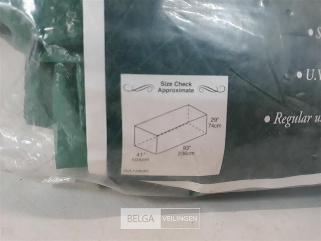1 x beschermhoes tafel 236x104x74 cm - afbeelding 3 van  3