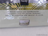 1 x beschermhoes voor tuinmeubel rond - afbeelding 2 van  2