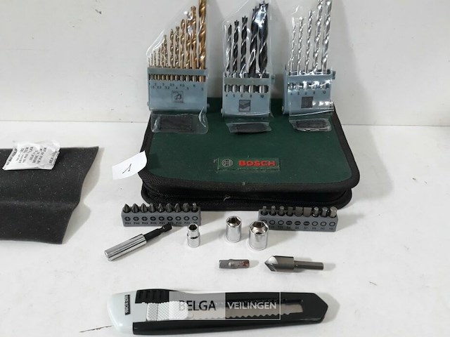 1 x bits en borenset bosch - afbeelding 3 van  3