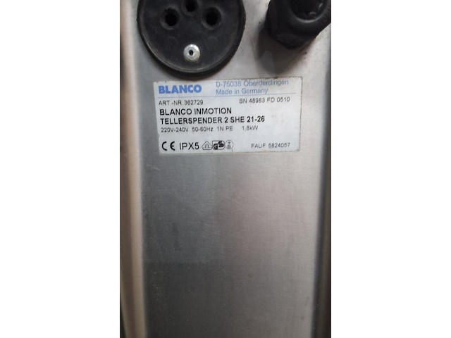 1 x blanco bordenverwarmer - afbeelding 4 van  5