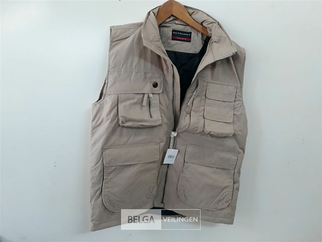 1 x bodywarmer beige outburst xl - afbeelding 2 van  3