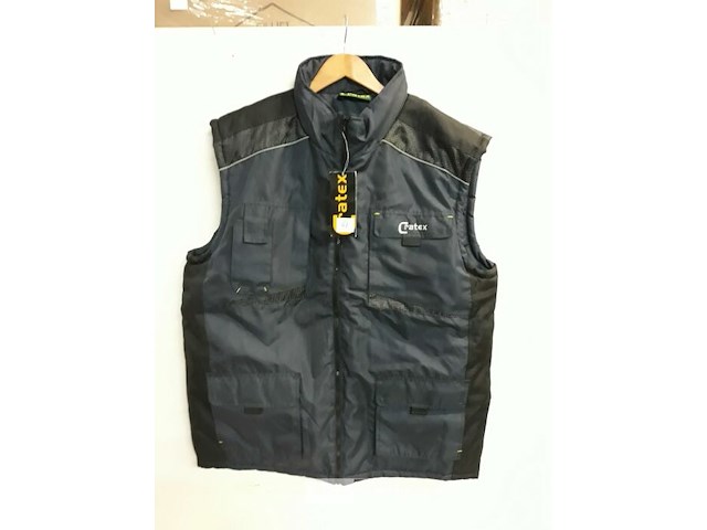 1 x bodywarmer blauw cratex xxxxl - afbeelding 1 van  3
