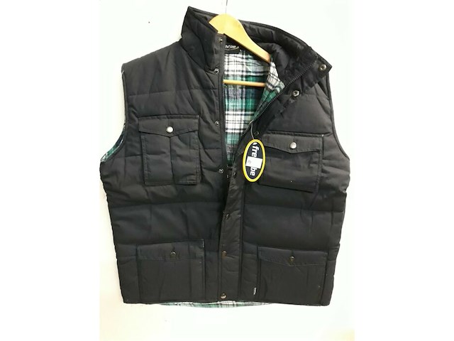 1 x bodywarmer blauw free2be l - afbeelding 2 van  3