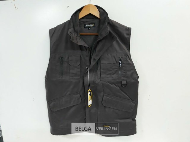 1 x bodywarmer grijs free2be m - afbeelding 2 van  3