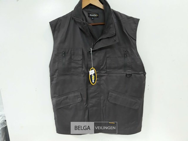 1 x bodywarmer grijs free2be xxl - afbeelding 1 van  3