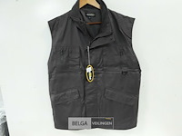 1 x bodywarmer grijs free2be xxl - afbeelding 2 van  3