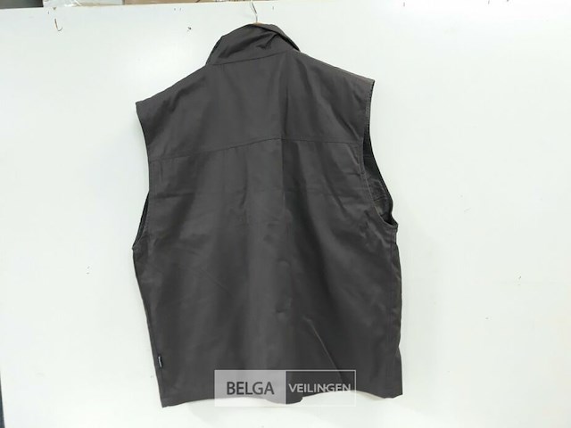 1 x bodywarmer grijs free2be xxl - afbeelding 3 van  3