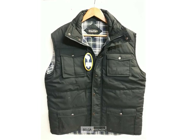 1 x bodywarmer groen free2be l - afbeelding 2 van  3