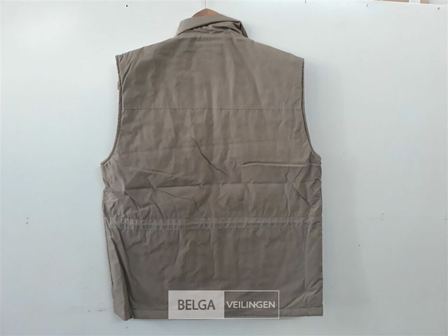 1 x bodywarmer taupe outburst xl - afbeelding 3 van  3