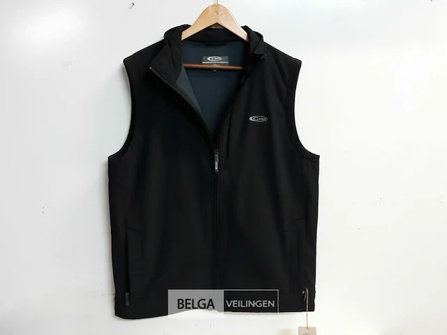 1 x bodywarmer zwart gelert shoft shell xl - afbeelding 1 van  3
