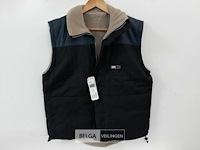 1 x bodywarmer zwart/blauw l - afbeelding 1 van  3