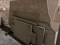 1 x bok met platen bourgondische witsteen - afbeelding 1 van  2