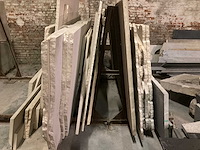 1 x bok met platen bourgondische witsteen - afbeelding 1 van  4