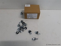 1 x boorschroef zeskant 6,3x25 mm 100 stuks + epdm