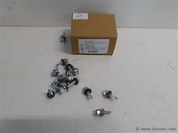 1 x boorschroef zeskant 6,3x25 mm 100 stuks + epdm - afbeelding 1 van  2