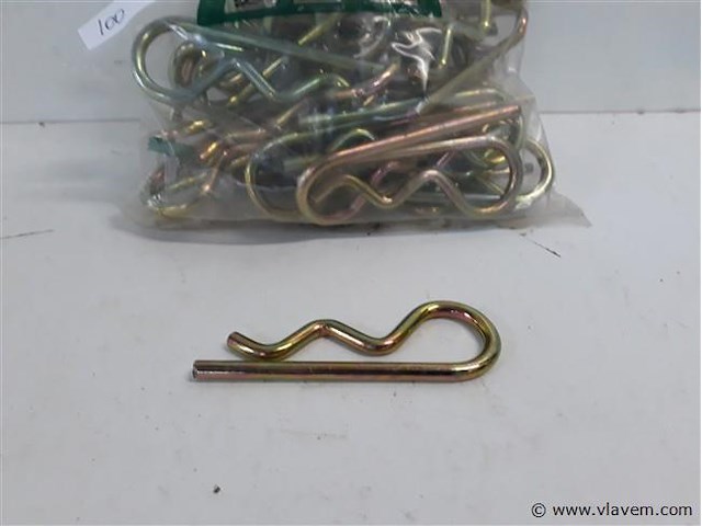 1 x borgveer 50 stuks r-model 6mm - afbeelding 2 van  2