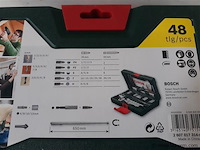 1 x bosch bits en borenset 48 delig - afbeelding 2 van  2