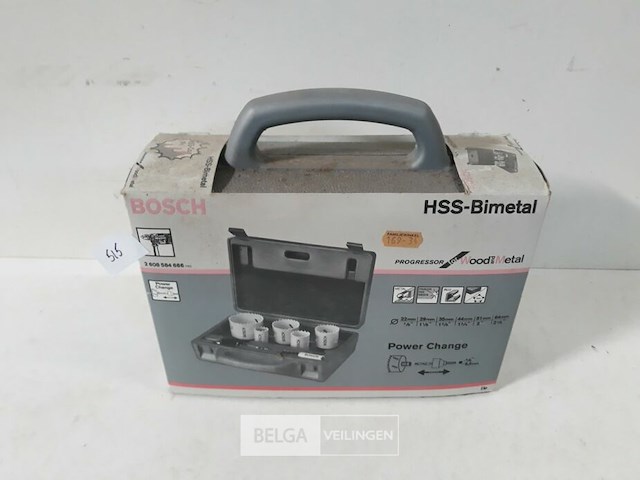1 x bosch gatzagenset 6-delig power change - afbeelding 1 van  3