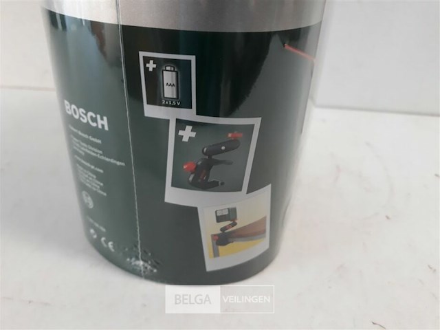 1 x bosch kruis lazer quigo + bevestigingsclip - afbeelding 3 van  3