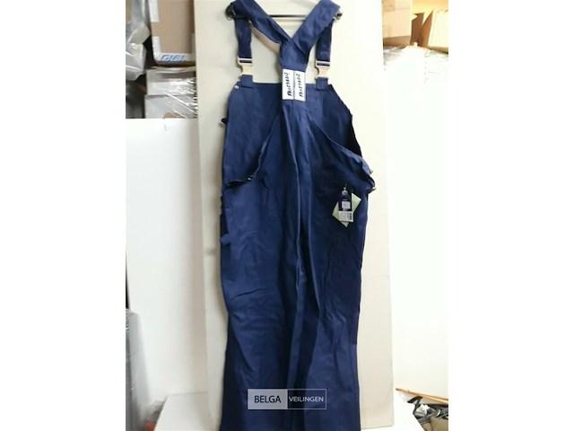 1 x bretelbroek blauw fristads 64 - afbeelding 3 van  3