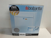 1 x brievenbus brabantia silver grey - afbeelding 1 van  3