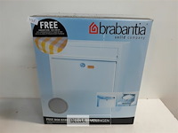 1 x brievenbus brabantia silver grey - afbeelding 1 van  3