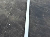 1 x buis pvc grijs 80x80mm 4m - afbeelding 1 van  3
