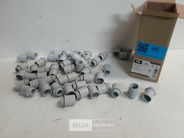 1 x buisingang 20mm voor buis 16+20 mm 50 stuks - afbeelding 2 van  3