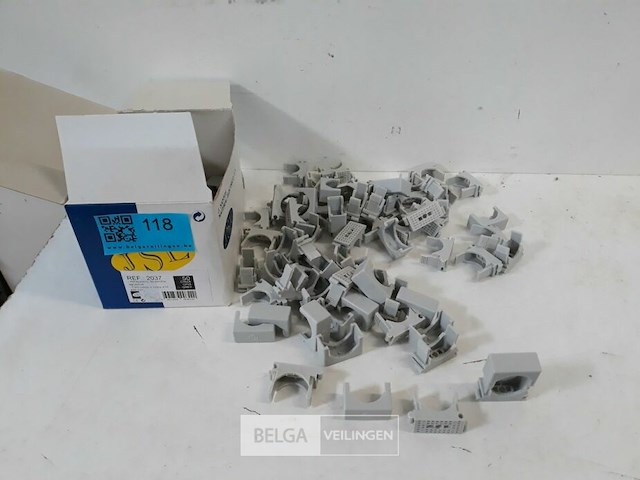 1 x buisklem 16-25mm 50 stuks - afbeelding 1 van  3