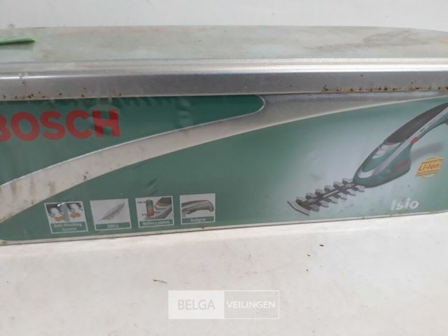 1 x buxusschaar 12 cm isio 3,6v in blikken opbergdoos - afbeelding 3 van  3