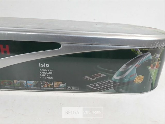 1 x buxusschaar 12 cm isio 3,6v - afbeelding 3 van  3